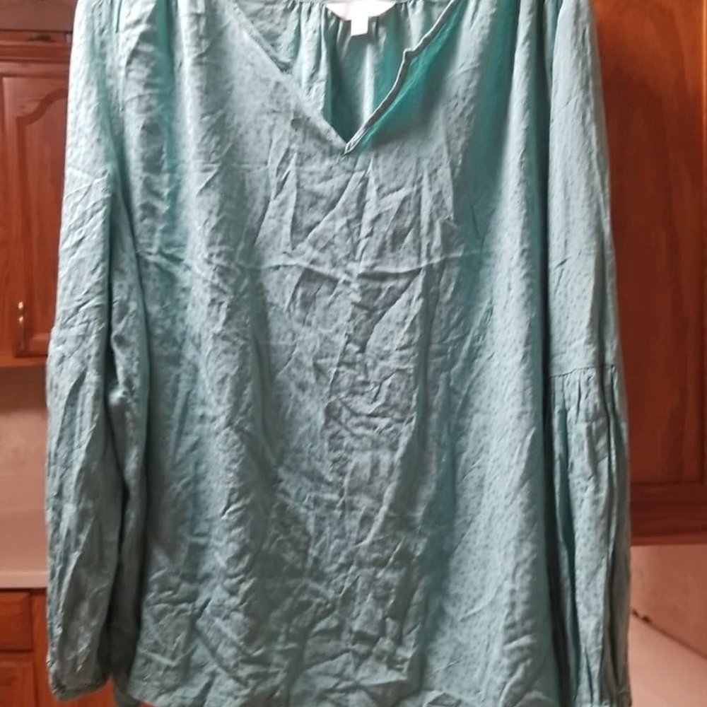 TIME AND TRU WOMENS TOP BLOUSE SIZE  XXL